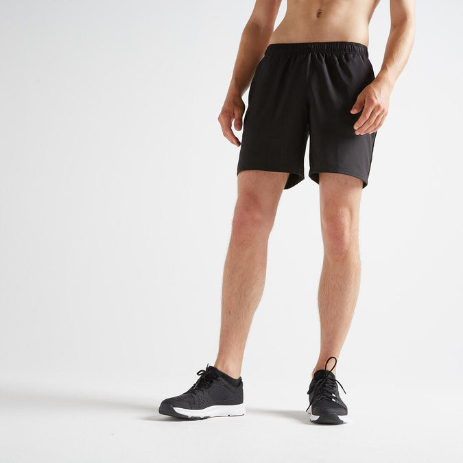 





Men's Breathable Breathable Fitness Shorts - Black, photo 1 of 5
