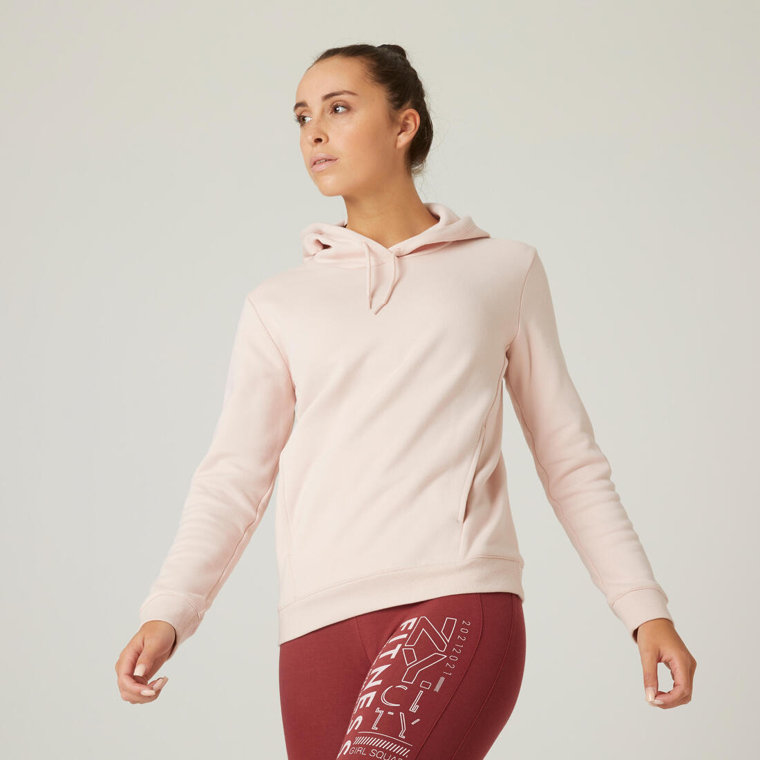 Women's Fitness Hoodie 520 - Pink Quartz