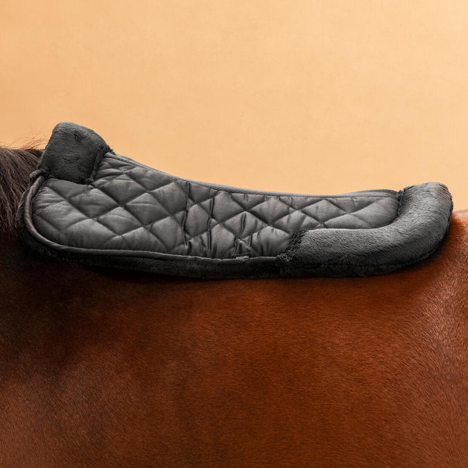 





Synthetic Sheepskin Horse & Pony Saddle Pad 500, photo 1 of 6