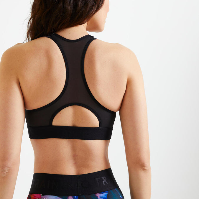 Aqua Design Sports Bras for Women: Workout Racerback Sport Bra Womens Top,  Pink Water, Size XS at  Women's Clothing store