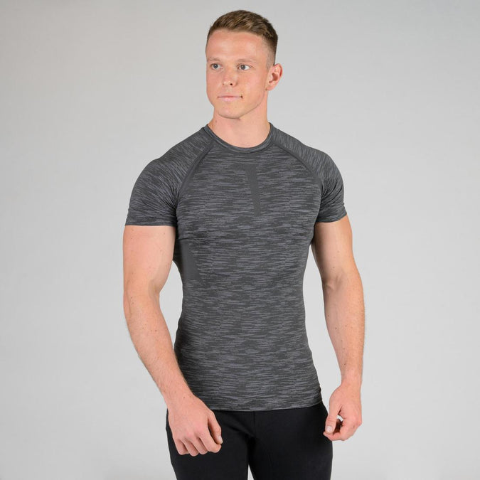 





Men's Breathable Short-Sleeved Crew Neck Weight Training Compression T-Shirt, photo 1 of 10
