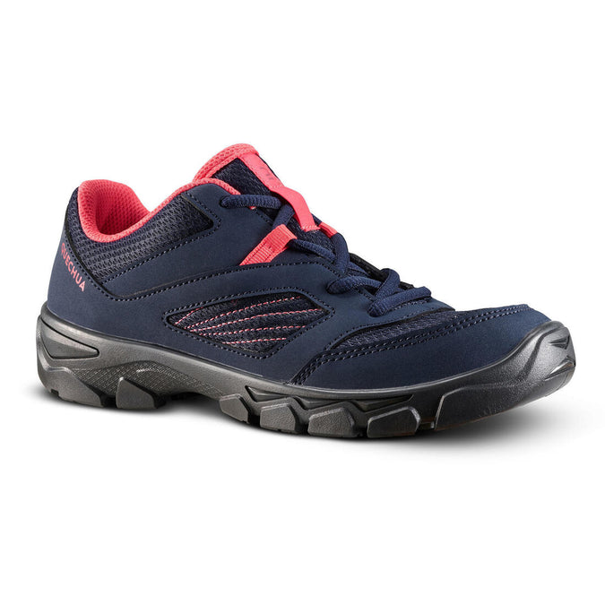 





Kids’ Lace-up Hiking Shoes MH100 from size 2 TO 5 Blue Coral, photo 1 of 6