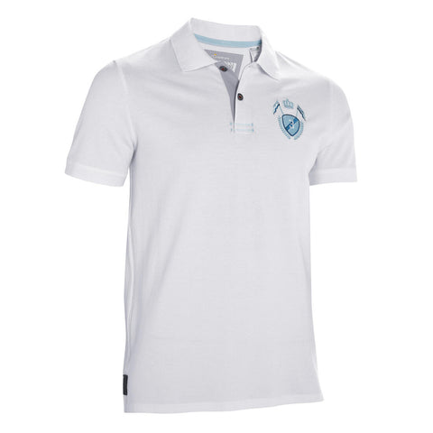 





Riding Short-Sleeved Horse Riding Polo Shirt - White