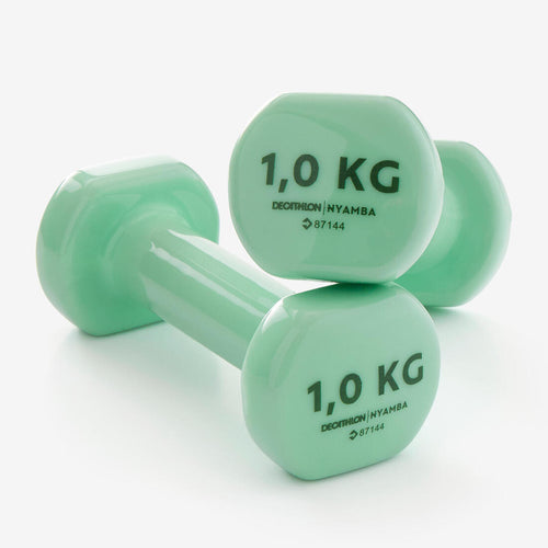 





Fitness 1 kg Dumbbells Twin-Pack - Green