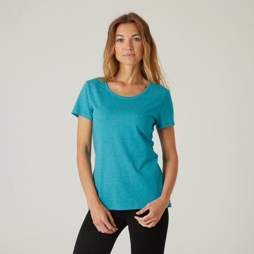 





Women's Regular-Fit Fitness T-Shirt 500