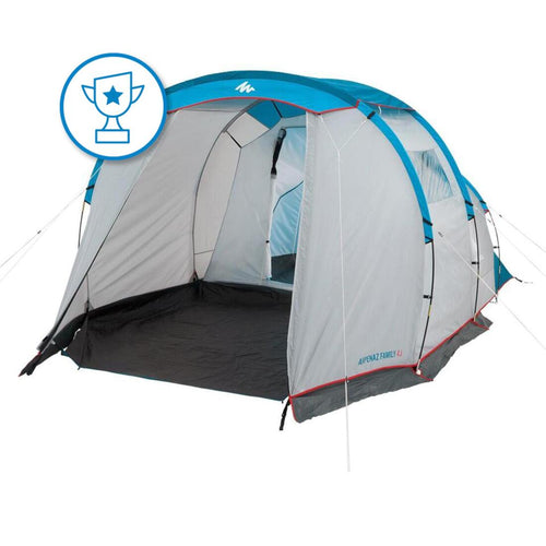 





4 Man Tent With Poles - Arpenaz 4.1