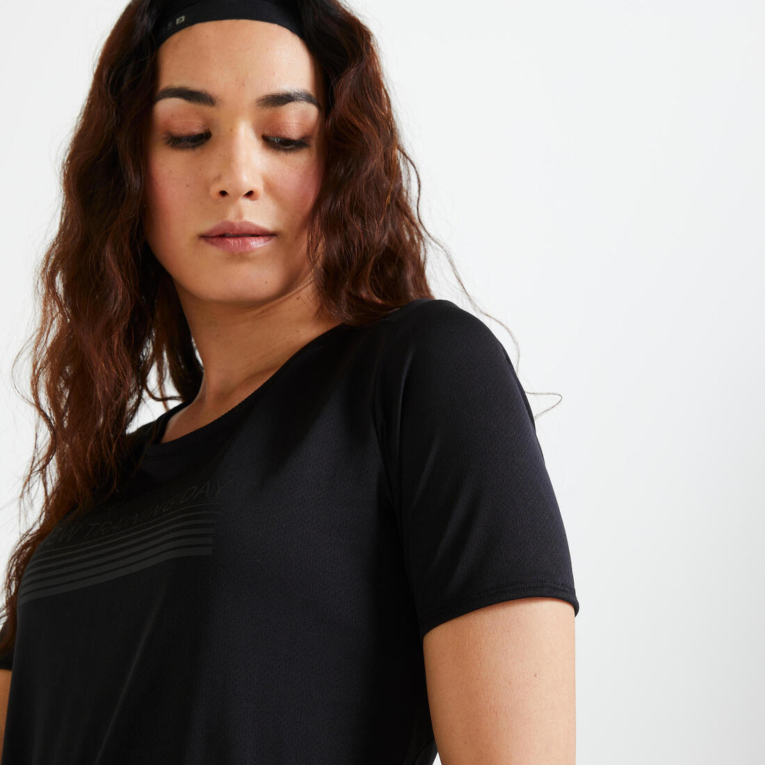 Women's Fitted Fitness Cardio T-Shirt