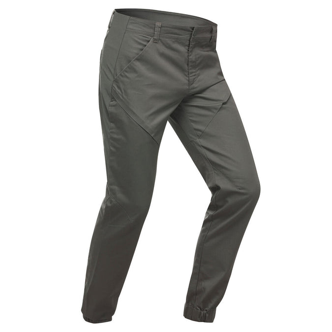 Mens slim fit walking trousers best sale