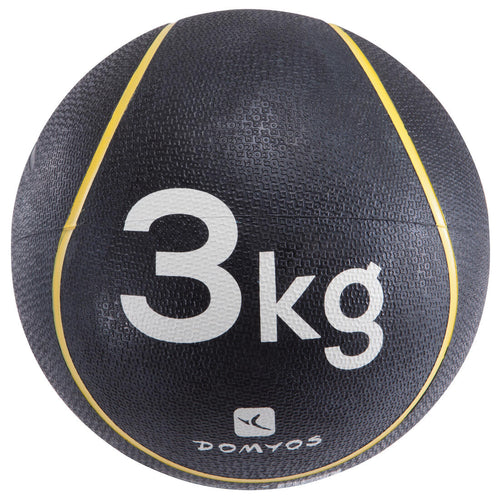





Fitness Medicine Ball 3 kg Diameter 22 cm - Yellow