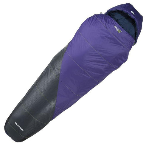 





Forclaz 15° Light Hiking Sleeping Bag (Right Zip) - Purple