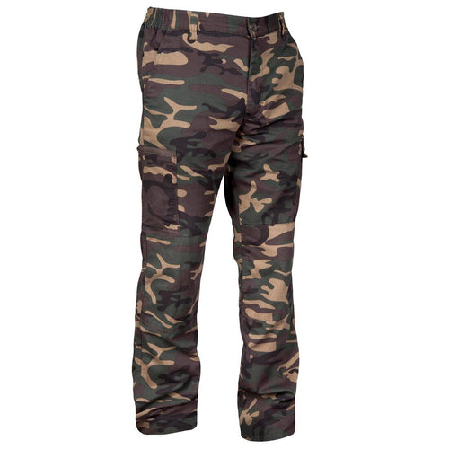 





ROBUST CARGO TROUSERS STEPPE 300 CAMOUFLAGE WOODLAND