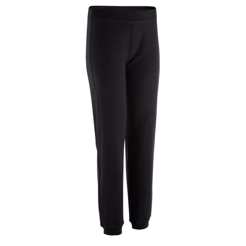 





Women's Regular-Fit Fitness Bottoms with Fitted Ankles - Black