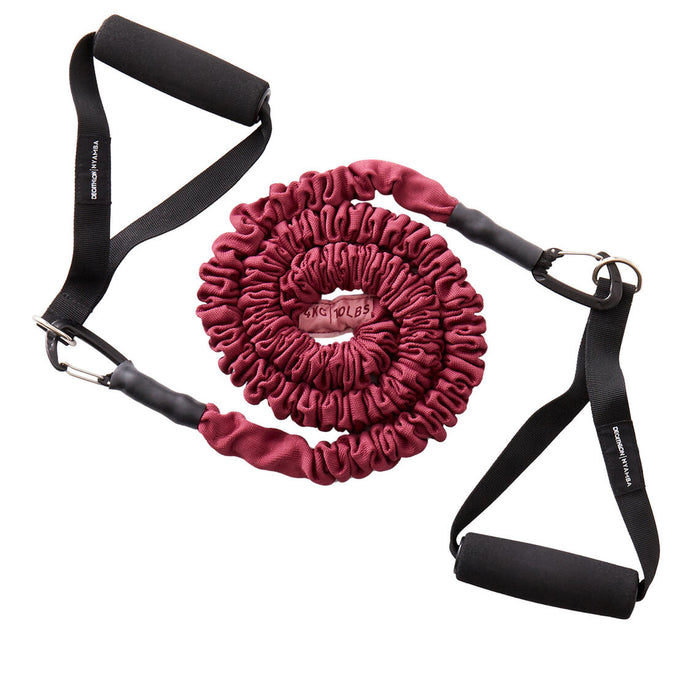 





Fitness Medium Resistance Band (10 lb / 5 kg) with Handles - Burgundy, photo 1 of 4